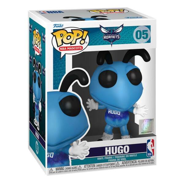 Funko Charlotte Hornets Hugo NBA Mascots POP! Sports Vinyl Figura 9cm - Collector4u.com