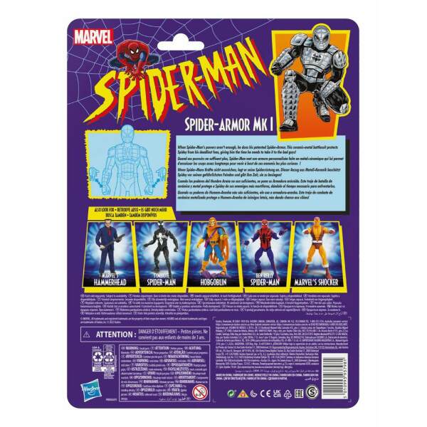 Figura Spider-Armor Mk I Spider-Man Marvel Legends Series 2022 15 cm Hasbro - Collector4U.com