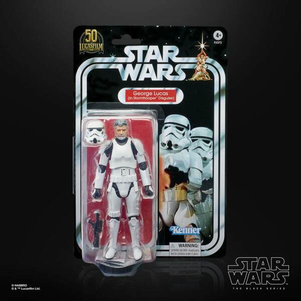 Figura George Lucas (in Stormtrooper Disguise) Star Wars Black Series 2021 15cm Hasbro - Collector4U.com