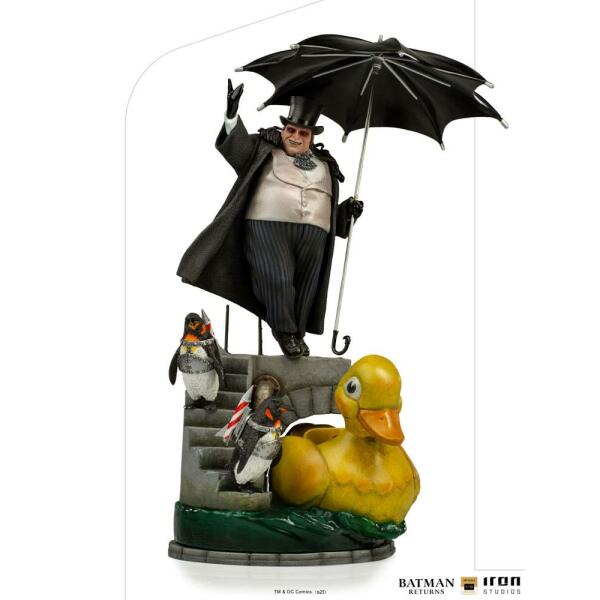 Estatua Penguin Batman Returns Deluxe Art Scale 1/10 33 cm Iron Studios - Collector4u.com