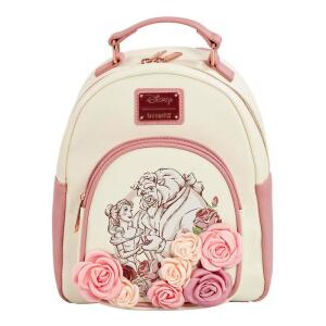 Mochila Beauty and the Beast Flowers heo Exclusive Disney by Loungefly collector4u.com