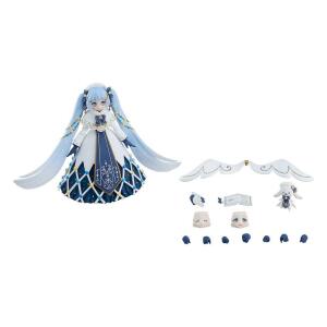 Figura Snow Miku Character Vocal Series 01: Hatsune Miku Figma Glowing Snow Ver. 14 cm Max Factory - Collector4u.com