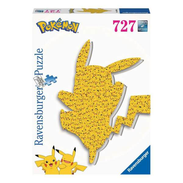 Puzzle Shaped Pikachu Pokémon (665 piezas) - Collector4U.com