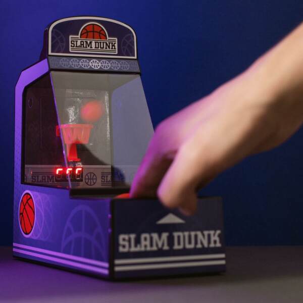 Consola de Juego ORB Retro Basket Ball Mini Mini Arcade Thumbs Up - Collector4U.com