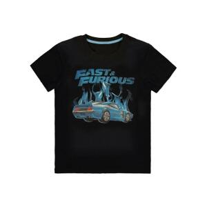 Fast & Furious Camiseta Blue Flames talla L - Collector4u.com