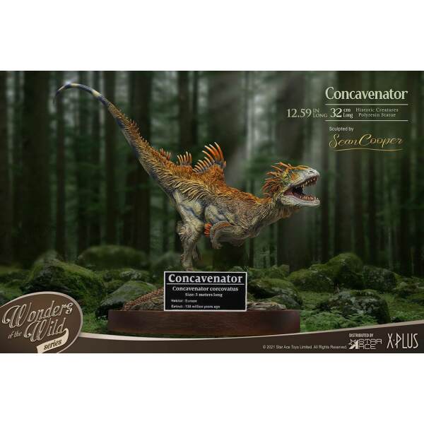 Estatua Concavenator Wonders of the Wild Deluxe Version 25 cm Star Ace - Collector4u.com