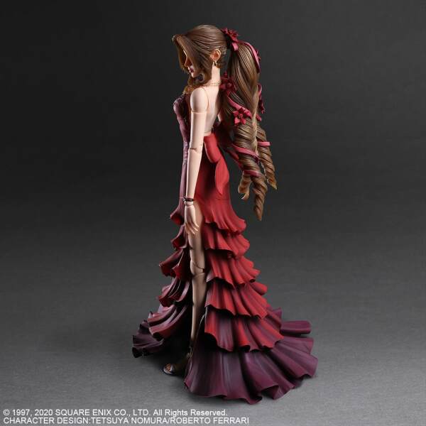Figura Aerith Gainsborough Dress Ver. Final Fantasy VII Remake Play Arts Kai 25cm Square Enix - Collector4U.com