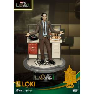 Diorama Loki Marvel D Stage Pvc 16cm Beast Kingdom