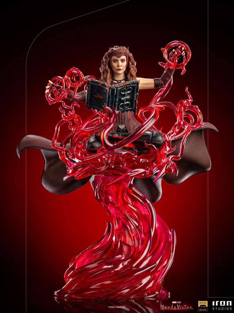 Estatua Scarlet Witch WandaVision 1/10 Deluxe Art Scale 24 cm  Iron Studios