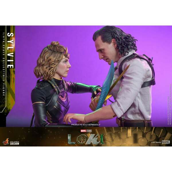 Figura Sylvie Loki Hot Toys 1/6 28cm