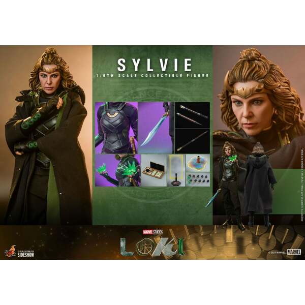 Figura Sylvie Loki Hot Toys 1/6 28cm
