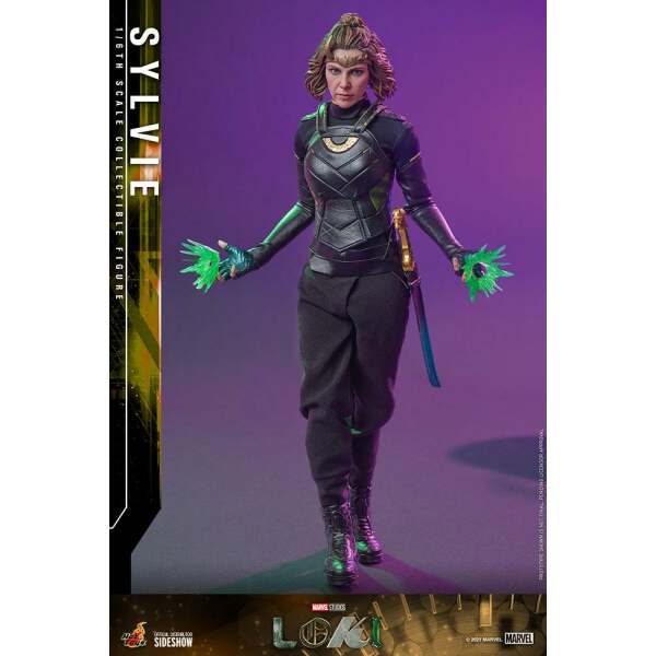Figura Sylvie Loki Hot Toys 1/6 28cm