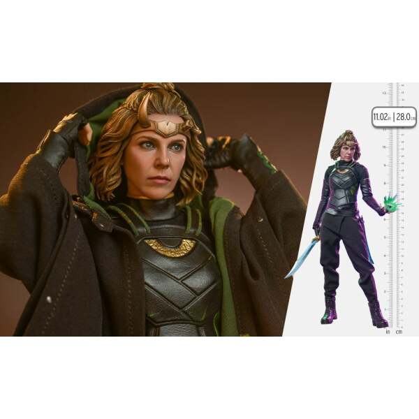 Figura Sylvie Loki Hot Toys 1/6 28cm