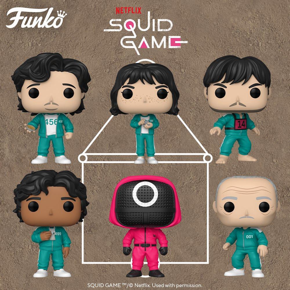 Funkos El Juego Del Calamar Squid Gametenian Que Ser Los Primeros
