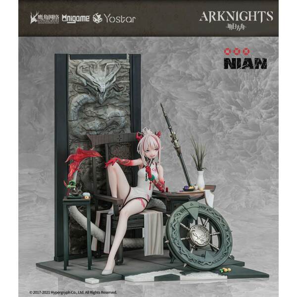 Estatua Nian Arknights PVC 1/7 Unfettered Freedom Ver. 24 cm AniGame - Collector4U.com