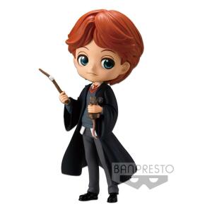 Minifigura Ron Weasley with Scabbers Harry Potter Q Posket 14 cm Banpresto - Collector4u.com
