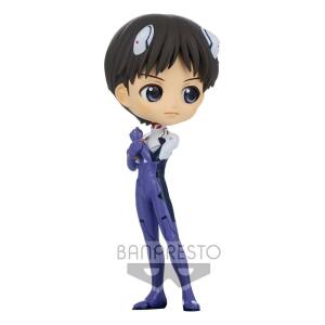 Minifigura Shinji Ikari Evangelion: New Theatrical Edition Q Posket Plugsuit Style Ver. B 14 cm Banpresto - Collector4u.com