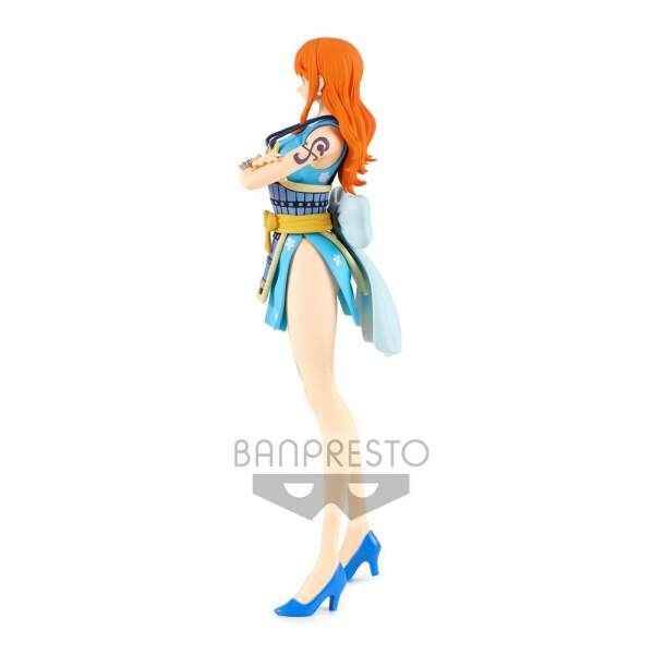 Estatua Nami Wanokuni One Piece PVC Glitter & Glamours Style II Ver. B 25 cm Banpresto - Collector4U.com