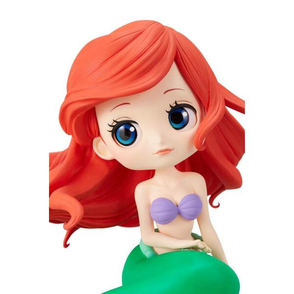 Minifigura Ariel A Normal Color Version Disney Q Posket 14cm Banpresto - Collector4U.com