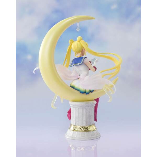 Estatua Super Sailor Moon Bright Moon Sailor Moon Eternal PVC FiguartsZERO Chouette 19cm Bandai Tamashii Nations - Collector4U.com