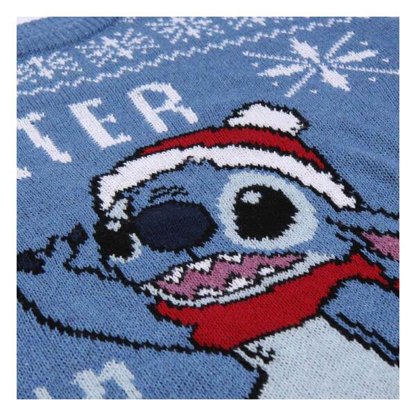 Suéter Christmas Stitch Lilo & Stitch talla L Cerdá - Collector4u.com
