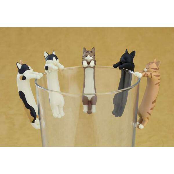 Pack de 6 Minifiguras Long Cat Sakuna: Of Rice and Ruin 5cm Good Smile Company - Collector4U.com