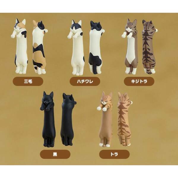 Pack de 6 Minifiguras Long Cat Sakuna: Of Rice and Ruin 5cm Good Smile Company - Collector4U.com