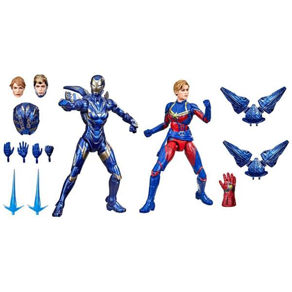 Figura Captain Marvel & Rescue Armor Avengers: Endgame Marvel Legends 2021 15cm Hasbro - Collector4U.com