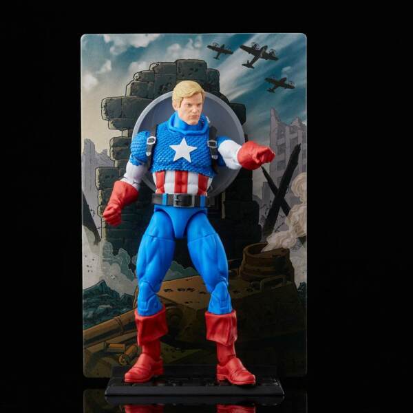 Figura Capitán America 2022 Marvel Legends 20th Anniversary Series 1 15 cm Hasbro - Collector4U.com
