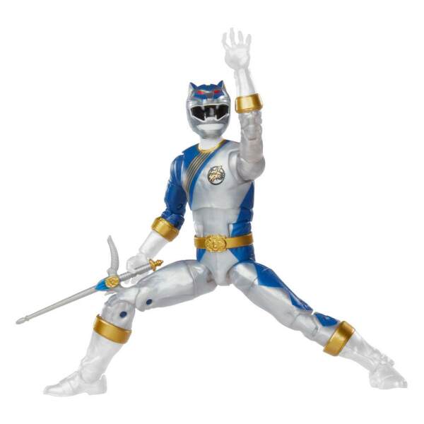 Figura Lunar Wolf Ranger Power Rangers Wild Force Lightning Collection 2022 15cm Hasbro - Collector4U.com