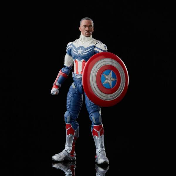 Figuras Capitán America 2022 Marvel Legends Pack de 2 Sam Wilson & Steve Rogers 15 cm Hasbro - Collector4U.com