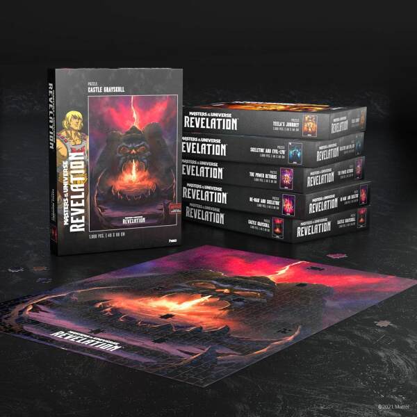 Puzzle Castle Grayskull Amos del Universo: Revelación™ (1000 piezas) - Collector4U.com