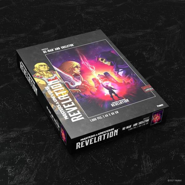 Puzzle He-Man™ and Skeletor™ Amos del Universo: Revelación™ (1000 piezas) - Collector4U.com
