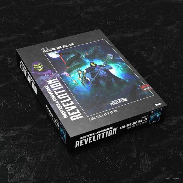 Puzzle Skeletor™ and Evil-Lyn™ Amos del Universo: Revelación™ (1000 piezas) - Collector4U.com
