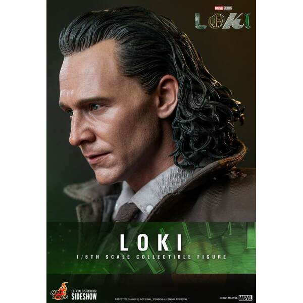 Figura Loki Hot Toys 1/6 31cm - Collector4U.com