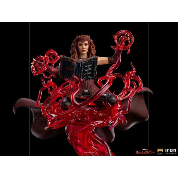 Estatua Scarlet Witch WandaVision 1/10 Deluxe Art Scale 24 cm  Iron Studios - Collector4U.com