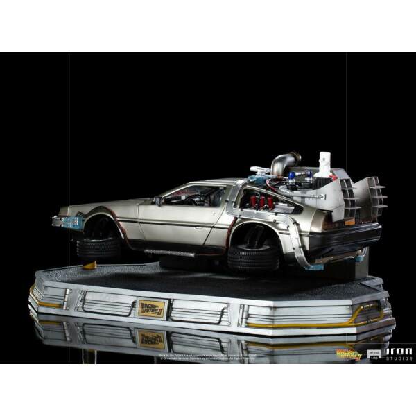 Estatua DeLorean Regreso al Futuro II 1/10 Art Scale 58cm Iron Studios - Collector4U.com