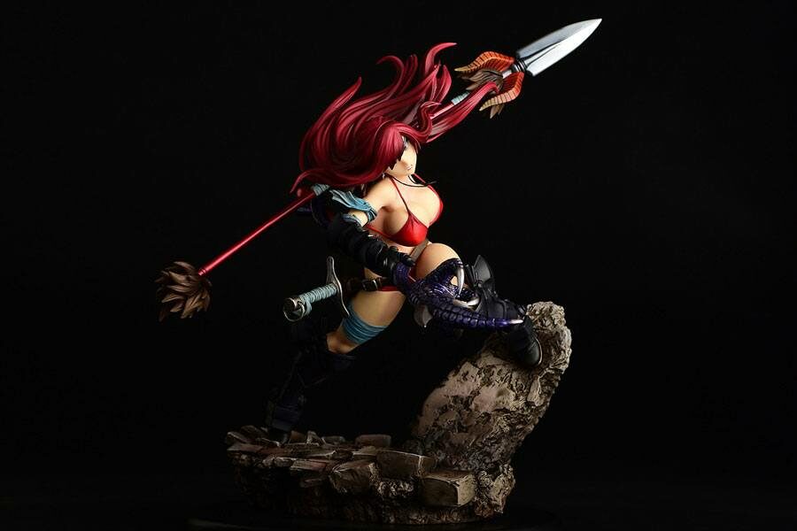 Estatua Erza Scarlet the Knight Fairy Tail 1/6 Ver. Another Color Black Armor 31 cm Orca Toys - Collector4u.com