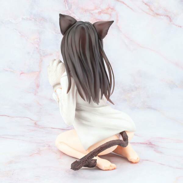 Estatua Koyafu Catgirl Mia Original Character PVC 1/7 15cm Plum - Collector4U.com
