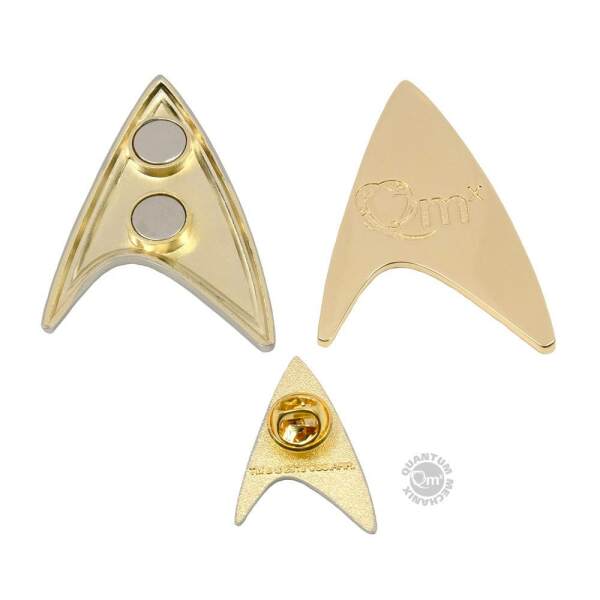 Chapa & Pin Enterprise Science Star Trek Discovery Set de Quantum Mechanix - Collector4U.com