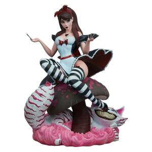 Estatua Alice in Wonderland Game of Hearts Edition Fairytale Fantasies Collection 34cm Sideshow Collectibles - Collector4u.com