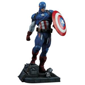 Estatua Capitán América Premium Format Marvel Comics 53cm Sideshow - Collector4u.com