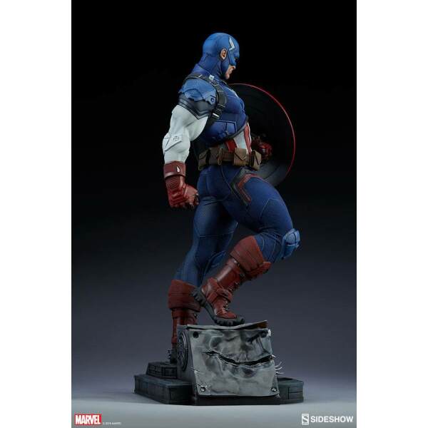 Estatua Capitán América Premium Format Marvel Comics 53cm Sideshow - Collector4U.com