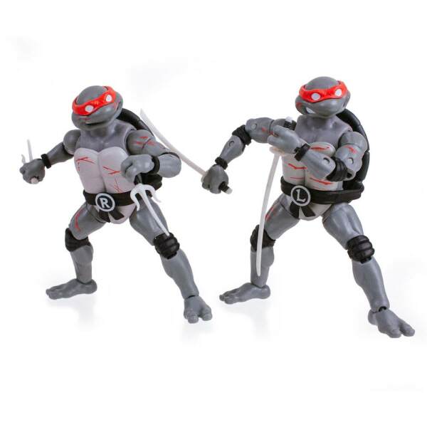 Pack de Figuras Battle Damaged Tortugas Ninja BST AXN 13cm The Loyal Subjects - Collector4U.com