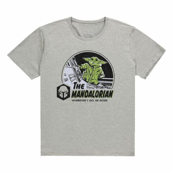 Camiseta Grogu Star Wars: The Mandalorian talla L Difuzed