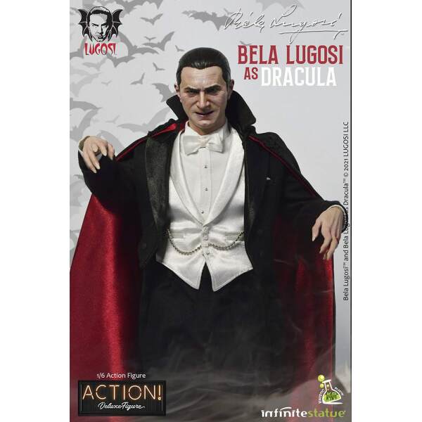 Figura Bela Lugosi Drácula Standard Edition, Escala 1/6 32cm Infinite Statue - Collector4U.com
