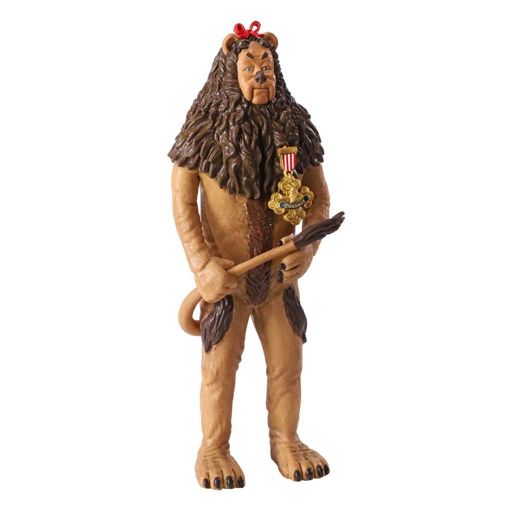 Figura Cowardly Lion (with his Badge of Courage) El mago de Oz Maleable Bendyfigs 19cm Noble Collection