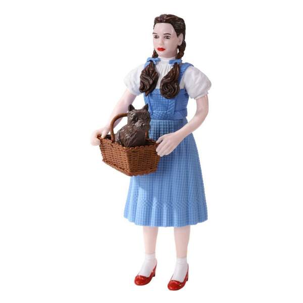 Figura Dorothy (with Toto in his basket) El mago de Oz Maleable Bendyfigs 19cm Noble Collection