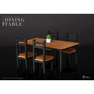 Accesorios para figuras Diorama Props Series Dining Table Set Beast Kingdom Toys - Collector4U.com