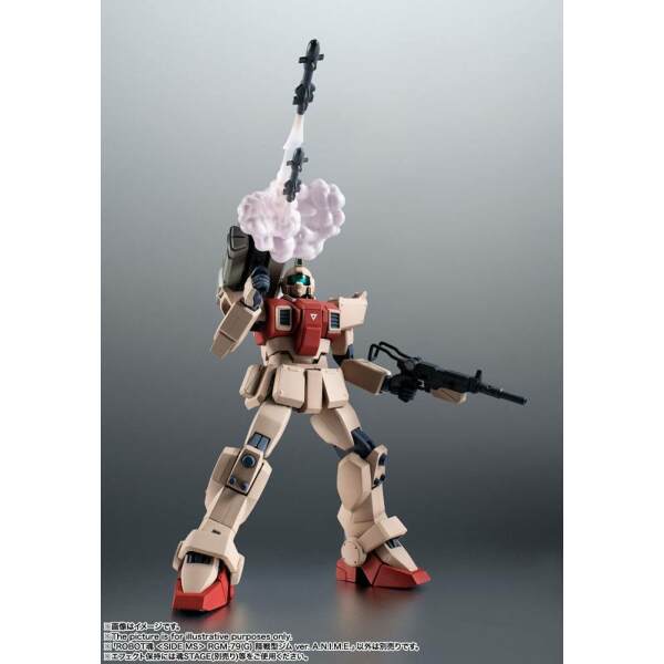 Figura Mobile Suit Gundam Robot Spirits (Side MS) RGM-79(G) GM Ground Type A.N.I.M.E. 13cm - Collector4U.com